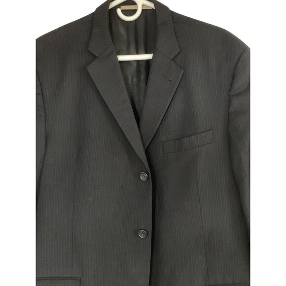 Burberry Mens 44R Blazer 3-Button Single-Breasted Wool Pinstripe USA RP10556 - Picture 11 of 16